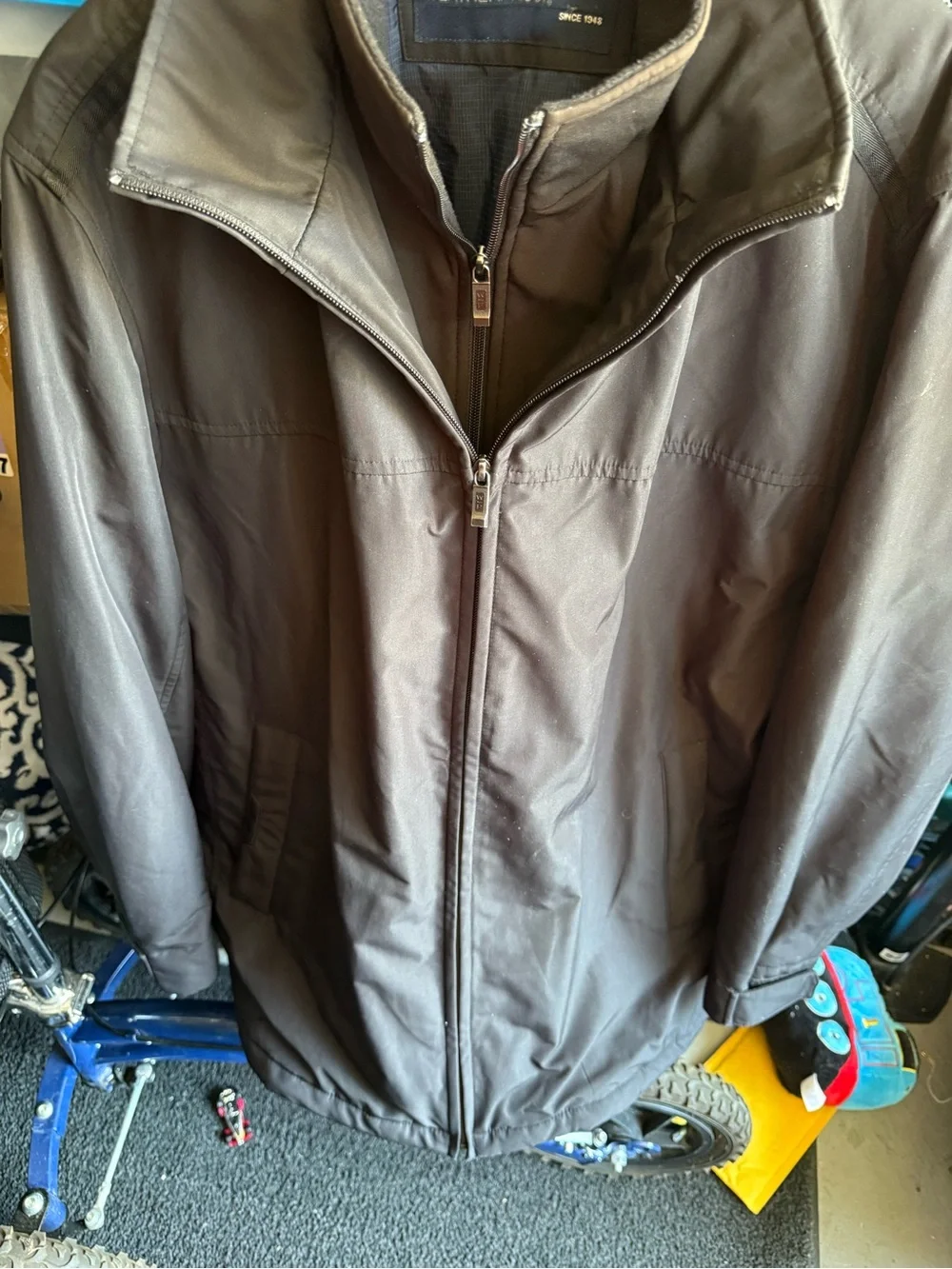Weatherproof Men’s Dark Brown Weather-Resistant Jacket - Picture 6 of 7